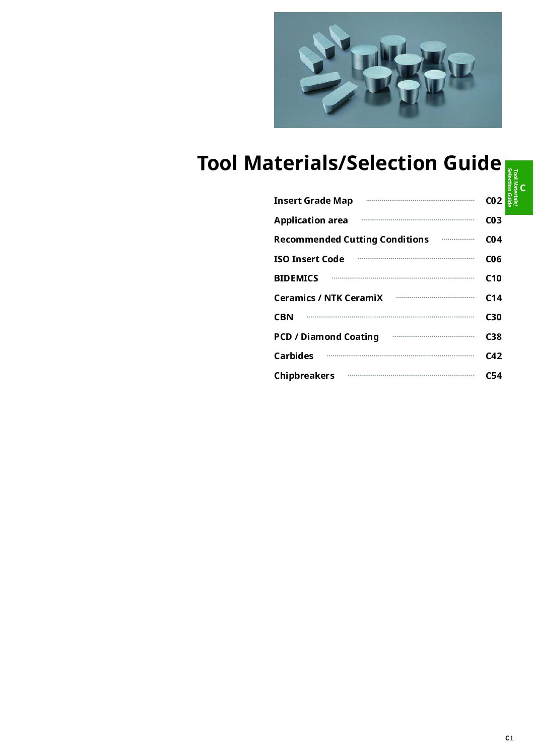 Tool Materials/ Selection Guide
