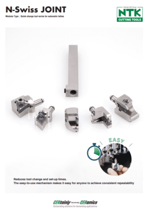 N-Swiss JOINT Modular Type (Shank size:12x12)｜ Quick-change tool series