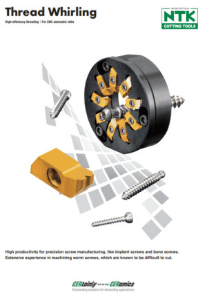 Thread Whirling｜ For high-efficiency thread cutting