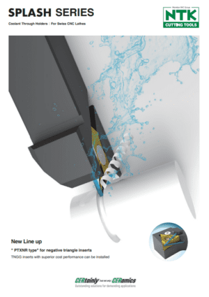 SPLASH SERIES｜ Coolant Through Holders
