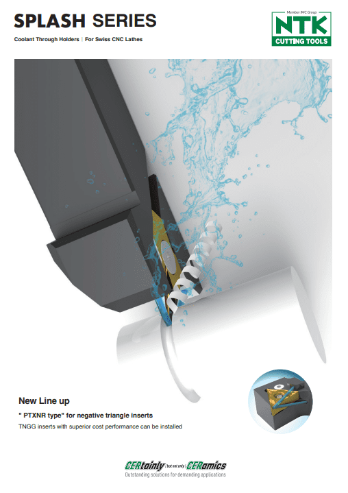 SPLASH SERIES| Coolant Through Holders