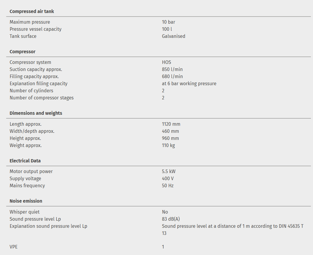 AIRPROFI 853/100/10 H - Image 2