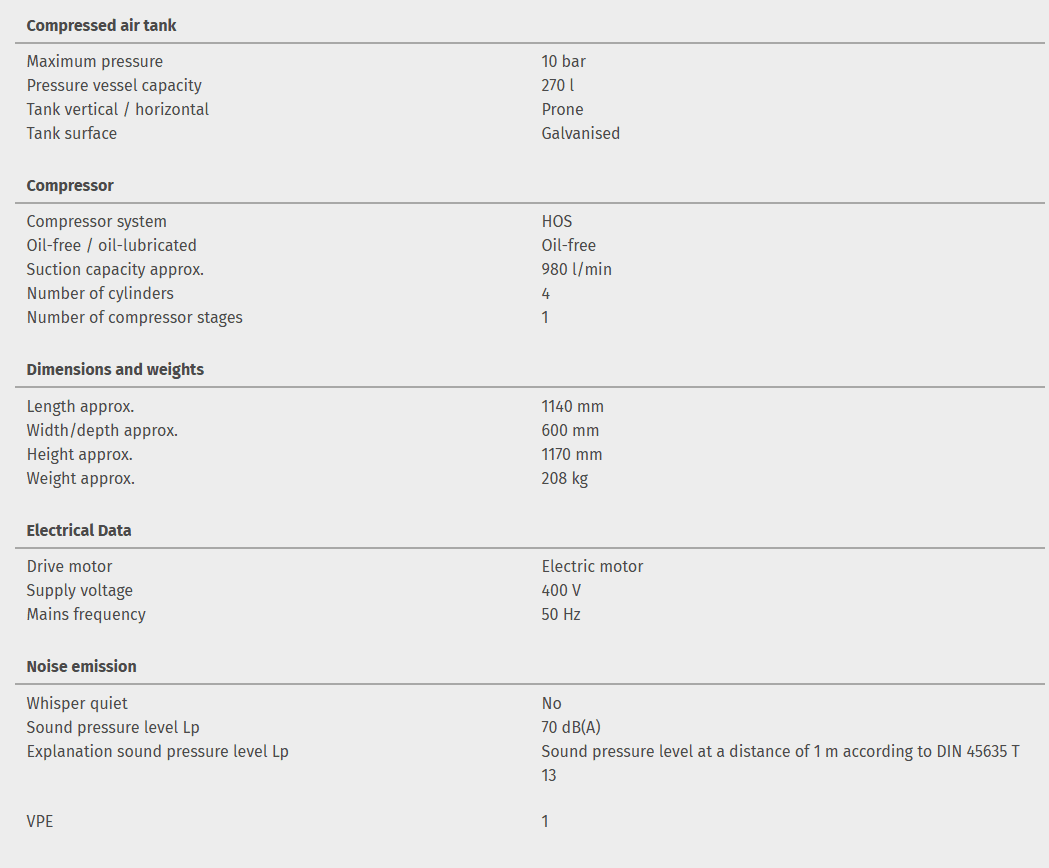AIRPROFI 980/270/10 OF H PRO - Image 4
