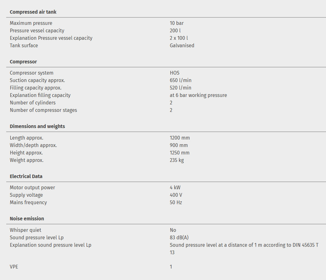 AIRPROFI DUO 703 / 2x100 / 10 KK - Image 6