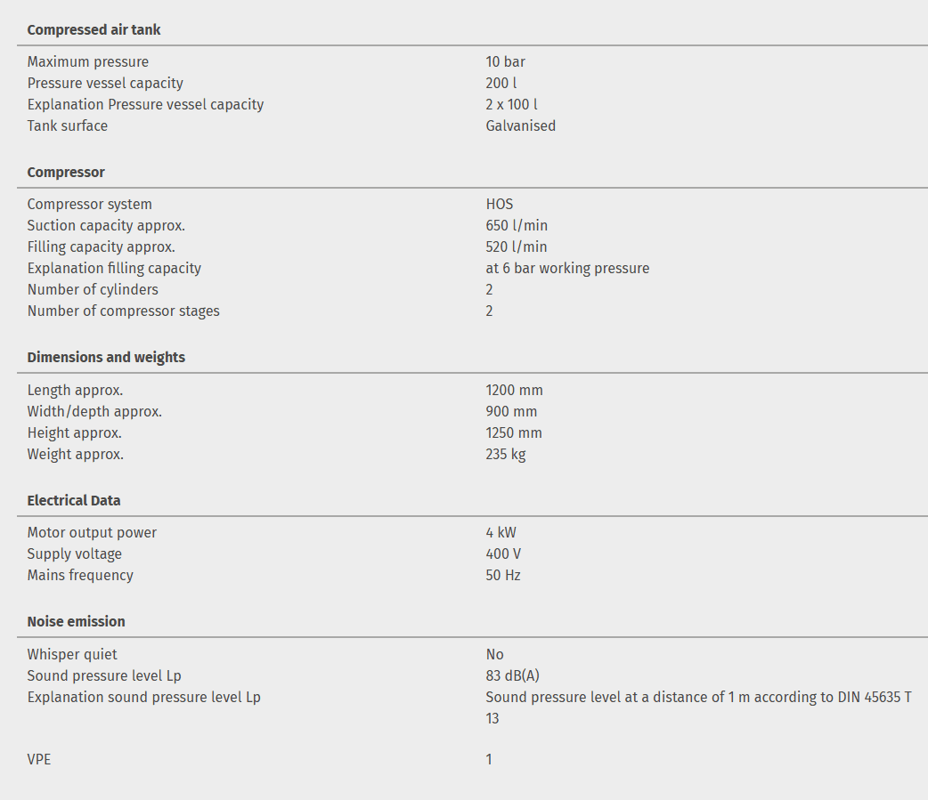 AIRPROFI DUO 703 / 2x100 / 10K - Image 3