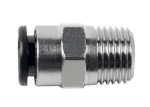 1/4" AG x 8 mm, straight, 16 bar