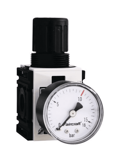 Pressure regulator 1/4" 12 bar