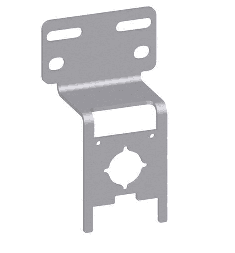 Angle bracket 1/2" 16 bar