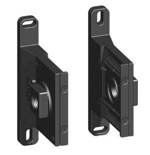 Fastening set wall bracket  1/4" 16 bar