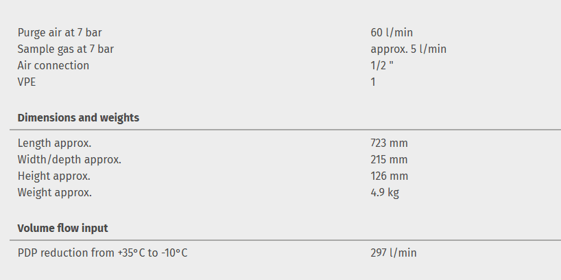Membrane dryer DRYPOINT M eco control DEC3-60S - Image 4