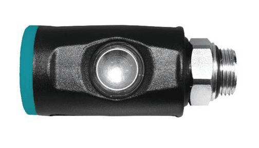 One-hand safety quick coupling with male thread - Image 2