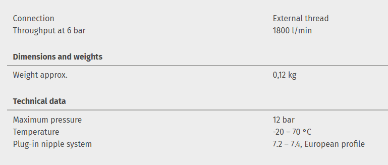One-hand safety quick coupling with male thread - Image 5