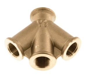 Distributor  3 x 3/8" without coupling