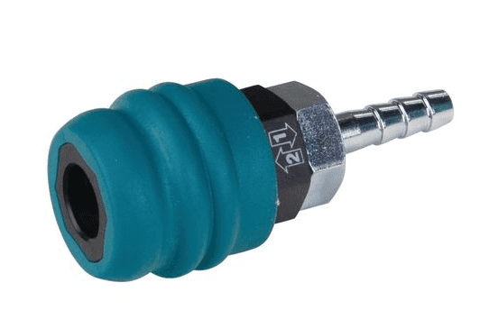 Composite safety quick coupling