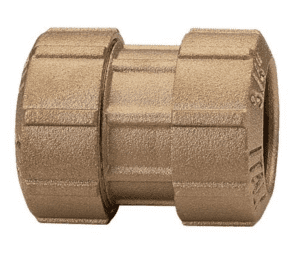 Straight connector (brass)