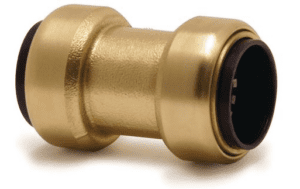 Straight connector (brass)