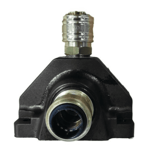 Air intake box with a one-hand clutch