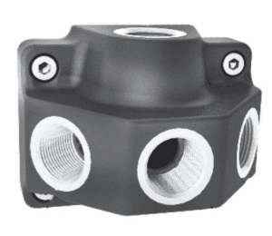 Air distribution box  PA 3/4" + 3 x 1/2"