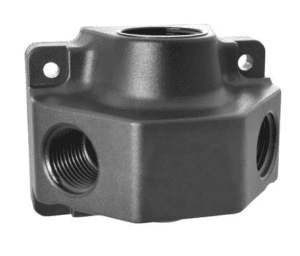 Air distribution box  P 1/2" + 2 x 1/2"