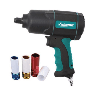 Impact wrench set  ½" E