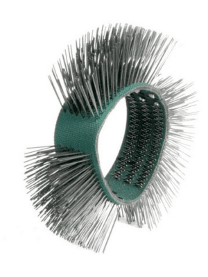 Wire brush belt  fine 23 mm