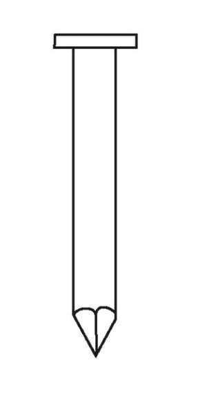 Wire nails wired  3.05 x 45 mm