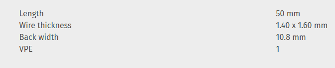 Brackets type N 50 mm - Image 2