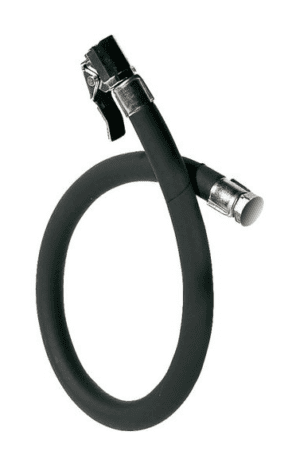 Compressed air hose  380 mm with quick plug