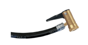 Compressed air hose  500 mm with lever plug