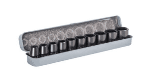 Impact wrench nuts set  1/2 "10 pcs