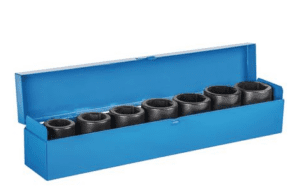 Impact wrench nuts set  1 "7 pcs.