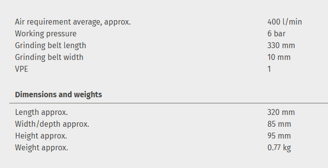 Belt sander BS-C 10 PRO 15 VS - Image 4