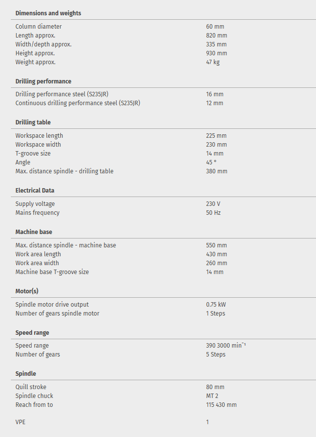 Radial drill OPTIdrill RB 6T - Image 5