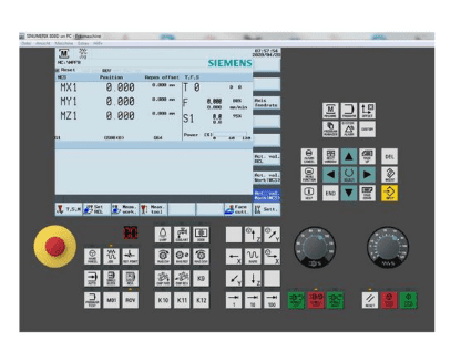 CNC flatbed lathe OPTIturn L 34HS Sinumerik 808D ADVANCED - Image 9