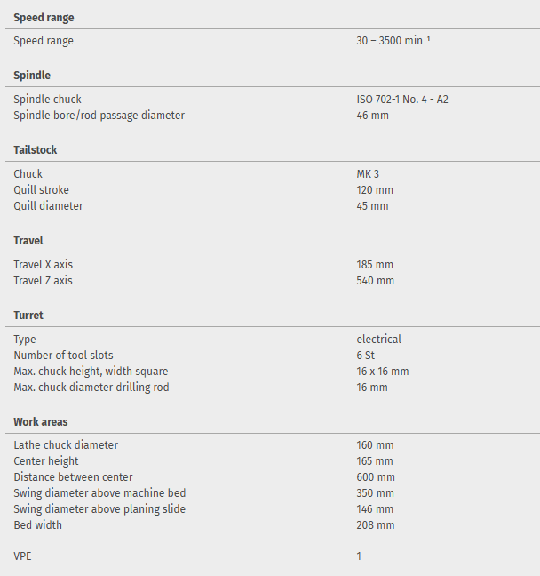 CNC flatbed lathe OPTIturn L 34HS Sinumerik 808D ADVANCED - Image 11