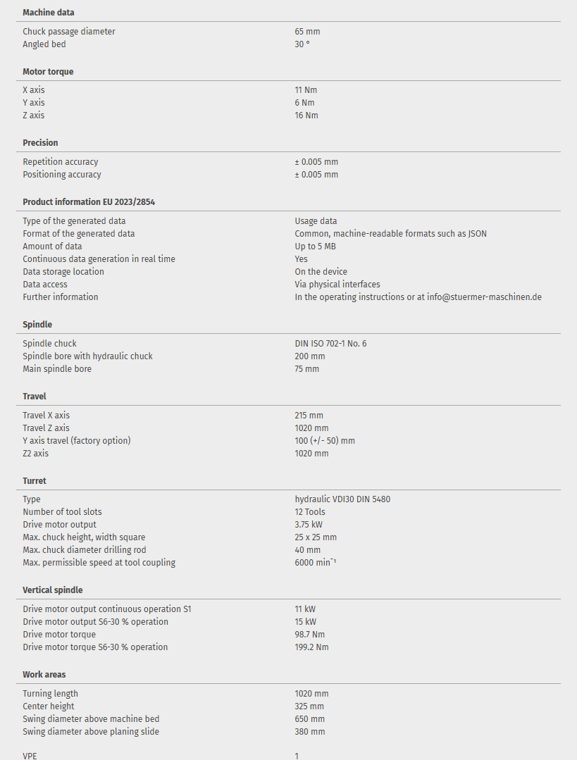 CNC lathe OPTIturn S 620L - Image 12