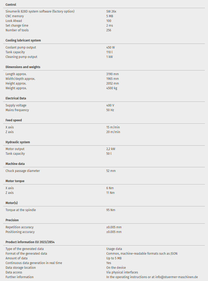 CNC lathe OPTIturn L 50P - Image 13