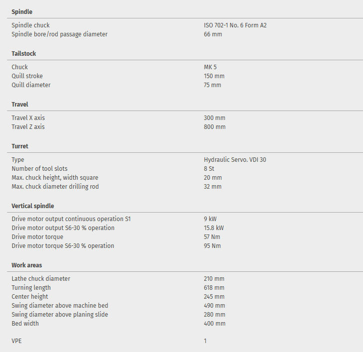 CNC lathe OPTIturn L 50P - Image 14