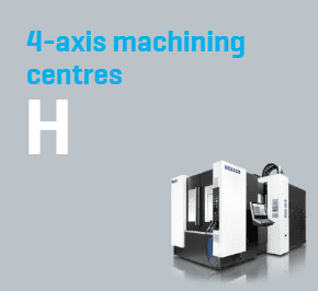 4-axis machining centres H