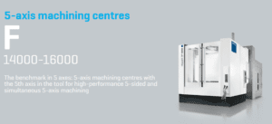 5-axis machining centres F 14000-16000