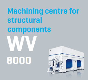 Machining centre for structural components WV 8000