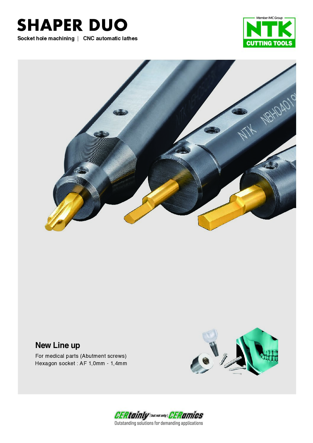 SHAPER DUO| Socket hole machining