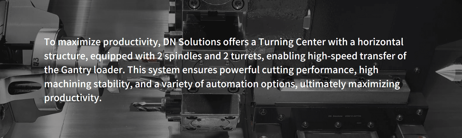 Twin Spindle turning center